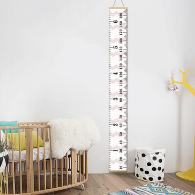 

1pcs Simple Macaron Color Children s Height Ruler Wall Hanging Type Height Measurement Home Decoration Wall Art Ornaments