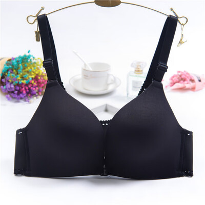 

Women Underwear Sexy Lingerie Solid Color Sexy Breathable Padded Seamless Push Up Wireless Soft Bras Smooth Adjustable Underwear