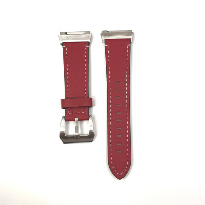 

〖Follure〗New Luxury Leather Band Bracelet Watch Band For Fitbit Ionic BK