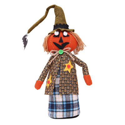 

Toponeto Happy Halloween Doll Ghost Decoration Bar Pumpkin Atmosphere Decor Prop Toy