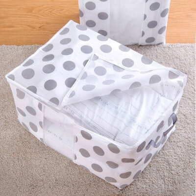 

New Foldable Storage Bag Clothes Blanket Quilt Closet Sweater Organizer Box Pouches