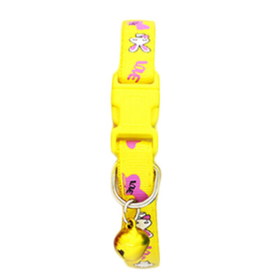 

Cute Cat Neck Chain Elastic Dog Collar Small Footprint Nylon Pet Necklace Pet Suppily