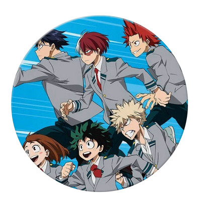 

zhongjiany My Hero Academia Cross Pattern Pin Button Brooch Badge