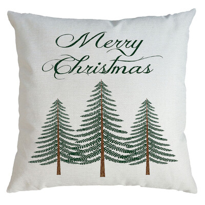 

Tailored Christmas Pillow Cover Pillowcases Decorative Sofa Cushion Cover 45x45cm