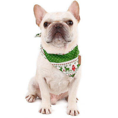 

Gobestart Dog Cat Bibs Bandana Tropical Forest Style Cute Puppy Dog Scarf Adjustable