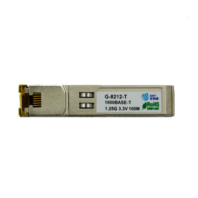 

GRT G-8211-T Compatible Ubiquiti UF-RJ45-1G 101001000base-T copper RJ45 SFP module