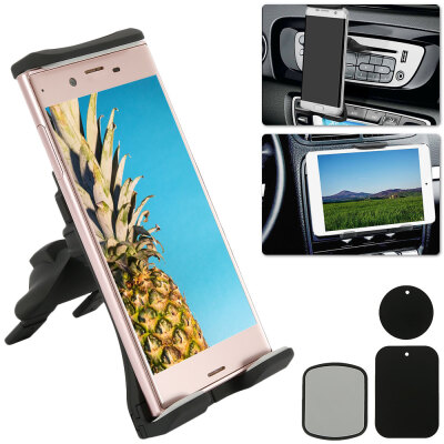 

360 degree 2In1 CD Player Slot Magnetic Car Mount Holder for iPad Mini Air Tablet Phone GPS