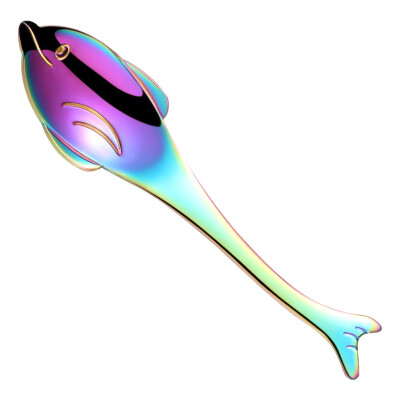 

Toponeto Colorful Marine Animal Spoon Handle Ice Cream Drinking Tools Kitchen Gadget