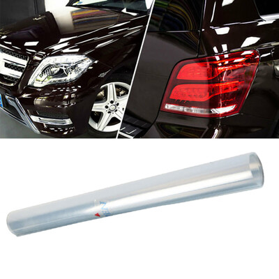 

1pcs Car 3 Layers Transparent Sticker Vinyl Wrap Clear Decors Auto Protection