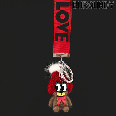

Hat Bear Key Chain Pendant Creative Resin Jewelry Bag Key Phone Strap Ornaments