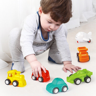 

YIWULACar Toys 6 Pack Toddler Toys Vehicles Push&Go Cars Vehicles Baby Toy Car