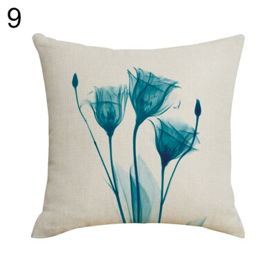 

Fresh Tulip Flower Square Throw Pillow Case Cushion Cover Sofa Bedding Articles