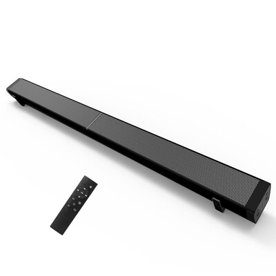 

LP-09 Sound Bar Subwoof Bluetooth Speaker Home TV Echo Wall Soundbar Wall-mounted Remote Control U-disk Plugging Speaker