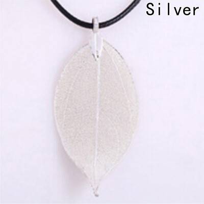 

Leaves Necklace Chain Sweater Sweater Chain Hot Beauty Nature Pendant Leaves for Women Necklace Fashion Necklace