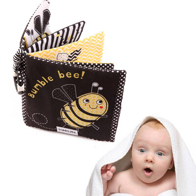 

Siaonvr Cloth Book Baby Kids Boys Girls Intelligence Development Educational Toys A