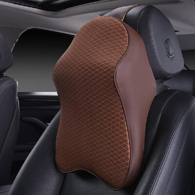 

Car headrest neck pillow pillow car pillow cervical pillow Mercedes head pillow car seat pillow memory cotton Cayenne lumbar