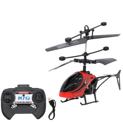 

〖Follure〗Mini RC Infrared Induction Remote Control RC Toy 2CH Gyro Helicopter RC Drone