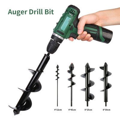 

Flower Planter Garden Auger Spiral Drill Bit Attachment Bulb Plant Post Bedding Planting Auger Tool Not Include Drill Machine