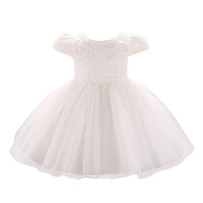 

New Brand Floral Girl Dress For Infant Kids Baby Girl Party Wear Dresses Girl Birthday Outfits 0-2 Year Children Clothing