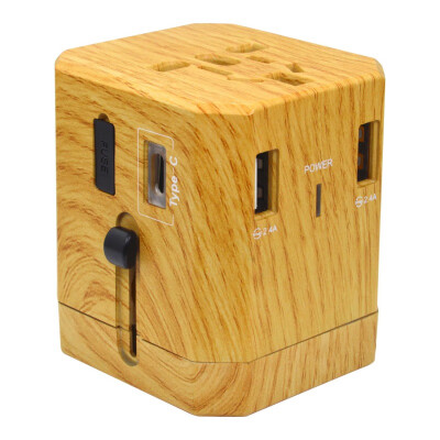 

Universal Travel Adapter Worldwide All In One International Power Wall Charger AC Power Plug Adapter With 3 USB Ports
