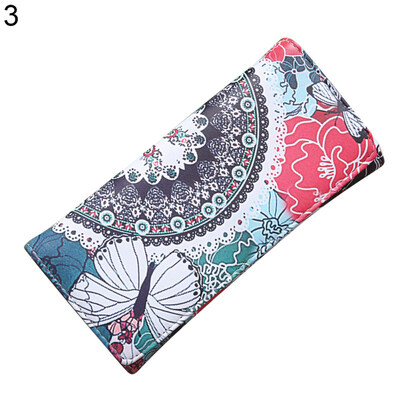 

Vintage Women Faux Leather Coin Credit Cash Purse Multifold Card Holder Wallet