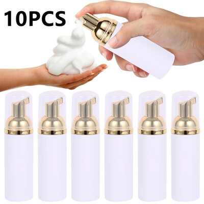 

10Pcs Plastic Foam Dispenser Mini Foaming Pump Dispenser Bottle Empty Refillable New