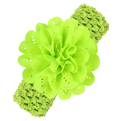 

Baby Headband Hair Accessories Girl Chiffon 3D Flower hairband Infant Hair Weave Band