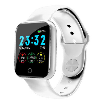

I5 Fitness Watch Intelligent Sport Fitness Tracker 13in Display Screen IP67 Waterproof Blood Pressure Heart Rate Monitoring Watch