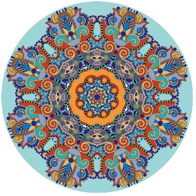 

Indian Round Printed Tapestry Geometric Polyester Stitching Tapestry Table Cloths For Home Decoration Yoga Blanks Beach Towls