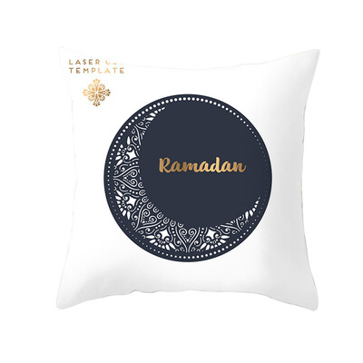

Muslim Ramadan Square Sofa Car Cushion Cover Pillow Case Home Decor