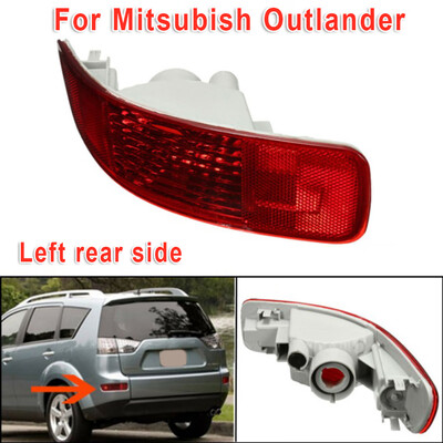 

Left Rear Tail Fog Light Bumper Side Marker Reflector For Mitsubish Outlander US