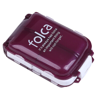 

106635cm Weekly Sort Folding Vitamin Medicine Drug Pill Box Makeup Storage Case Container Cases