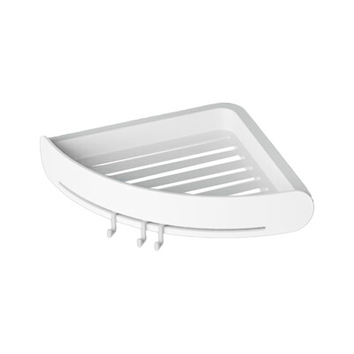 

Bathroom Triangular Shower Shelf Corner Bath Storage Holder Organizer Rack Corner Rack Toilet Storage Basket Hanger