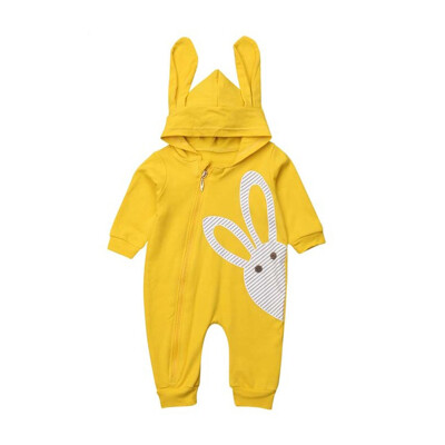 

Casual Fashion Jumpsuit Baby Cute Cartoon Printing Long Sleeve Rompers Kids Toddler Bodysuit