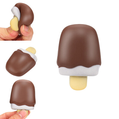 

YIWULACute Chocolate Ice Cream Squishies Slow Rising Cream Scented Stress Relief Toy