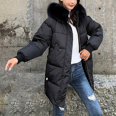 

Toponeto Women Solid Casual Thicker Winter Warm Slim Down Jacket Coat Overcoat
