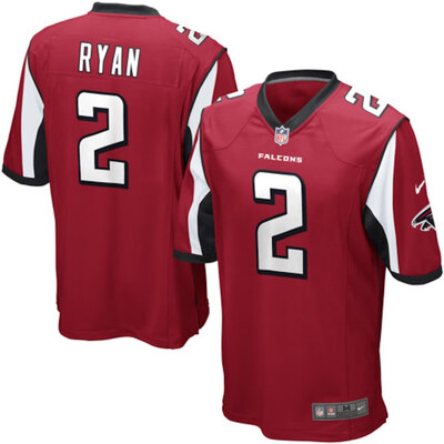 

Youth Football Jersey Atlanta Falcons Matt Ryan Red Game Jersey