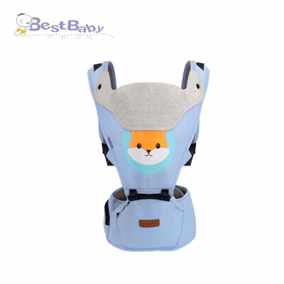 

Baby Carrier with Adjustable Hip SeatBaby Wrap Carrier with Hood Soft & Breathable Baby Carriers Backpack