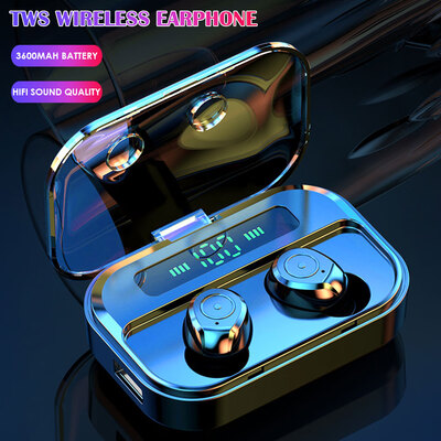 

Headphones willstar M7s Bluetooth headset 50 wireless LED digital display stereo sports in-ear headphones