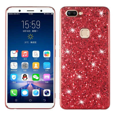 

MOONCASE Vivo X20 Plus Glitter TPU-Red