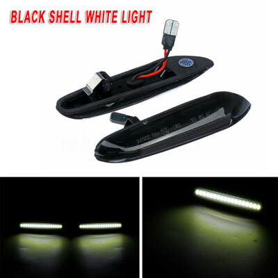 

2pcs Side Marker Lights Turn Signal Indicator LED Lamps For BMW E60 E82 E88 E90