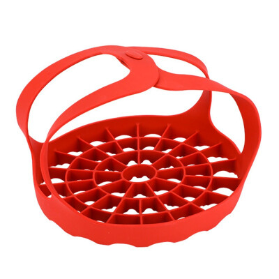 

Portable Voltage Cooker Steamer Home Silicone Steaming Rack Kitchen Silicone Steaming Rack