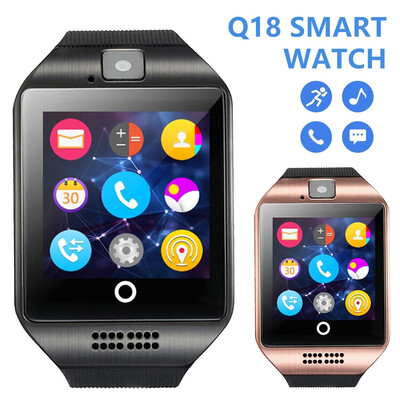 

New Smart Wrist Watch with Camera Smartwatch Bluetooth Call Touch Screen