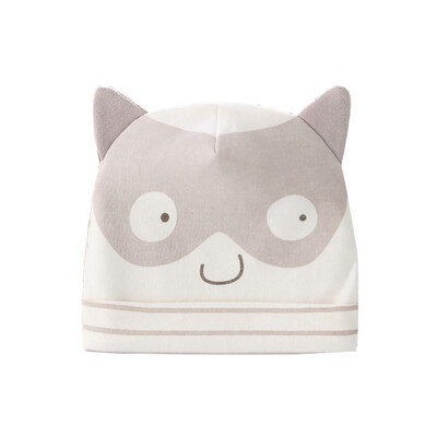 

Baby Girl Boy Cap Winter Warm Cartoon Print Elastic Hat Casual Cap Cute Soft Hair Accessories