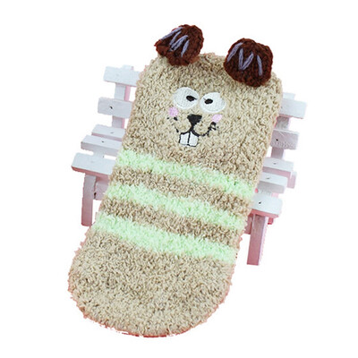 

Baby Socks Kids Sleep Coral Fleece Christmas Funny Sock Animal Panda Winter Autumn Boys Girls Kids Socks 0-3 Y