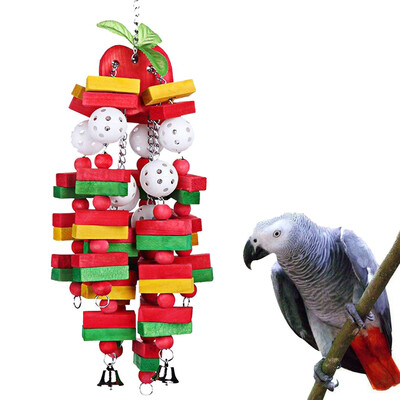 

YIWULABird Chewing Toy Large Medium Parrot Cage Toys African Macaws