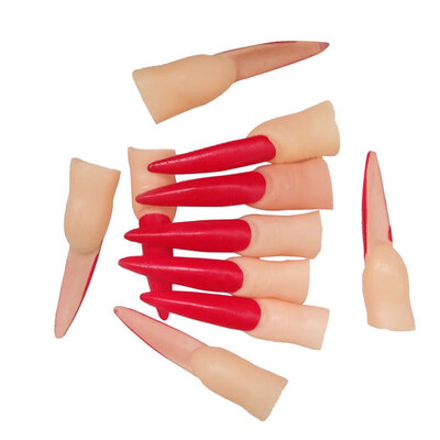 

Halloween Decoration Witch Fake Nose Wicked Witch Fingers Nail Halloween Party Costume Props Accessory 1pcs