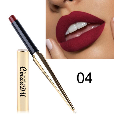 

Matte Sexy Nonstick Cup 8 colors Long Lasting Waterproof Makeup Lipstick silky texture durable make up Cosmetic