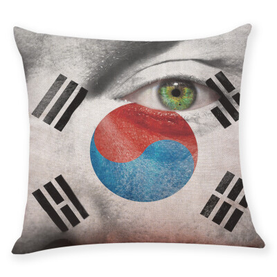 

〖Follure〗Home Decor Cushion Cover National Flag Throw Pillowcase Pillow Covers