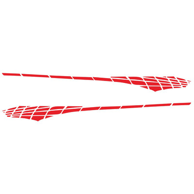 

Universal Car Side Body Racing Long Stripe PVC Decals Graphics Decor Stickers US